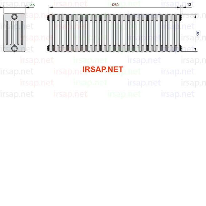 Радиатор IRSAP Tesi 60565/28 T23 CL 01